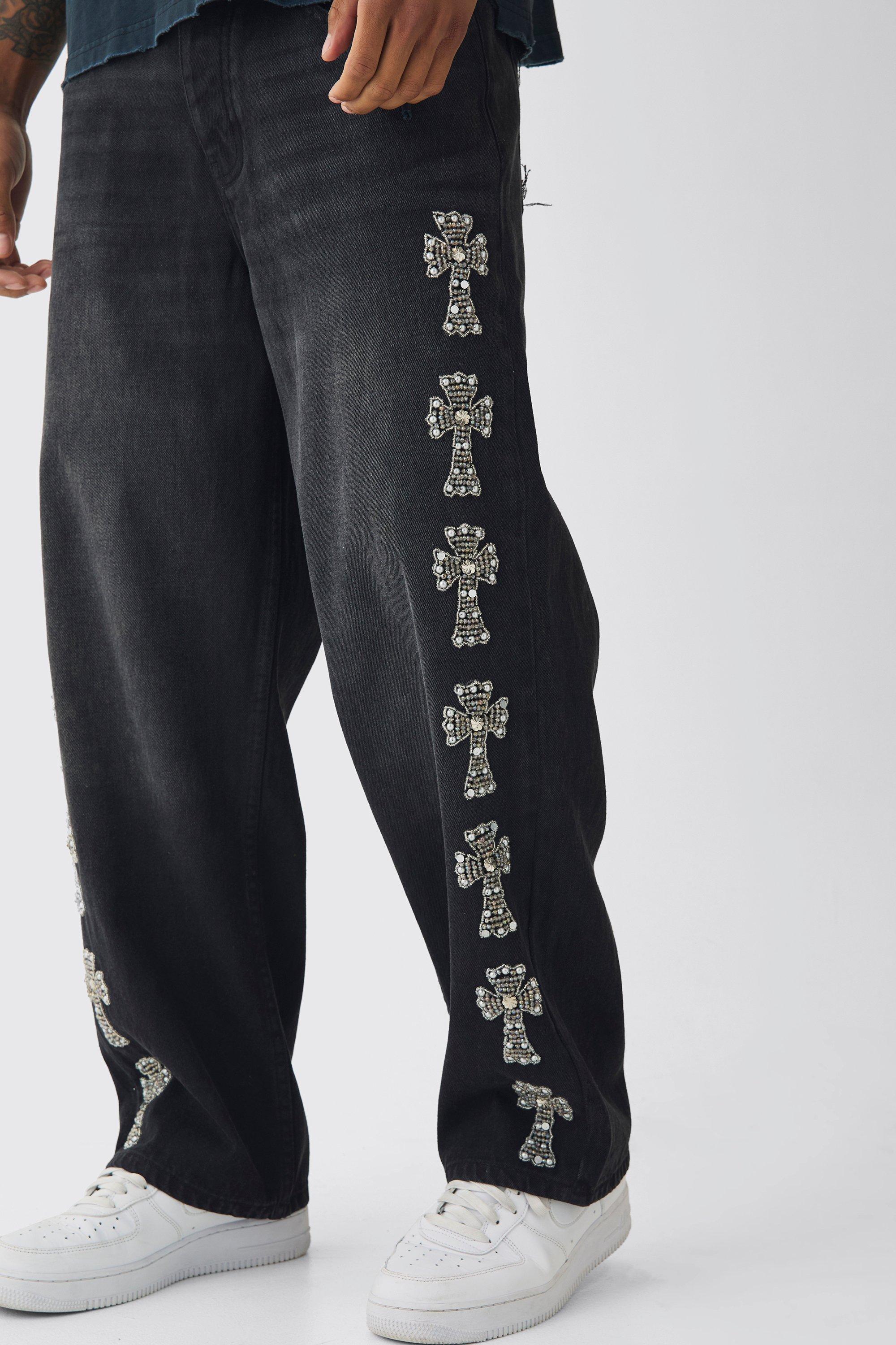 Baggy Jeans 2024 With Crosses